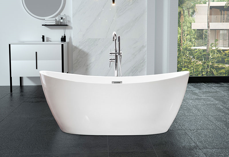 59 63 67 Inch Acrylic Soli Bath tub