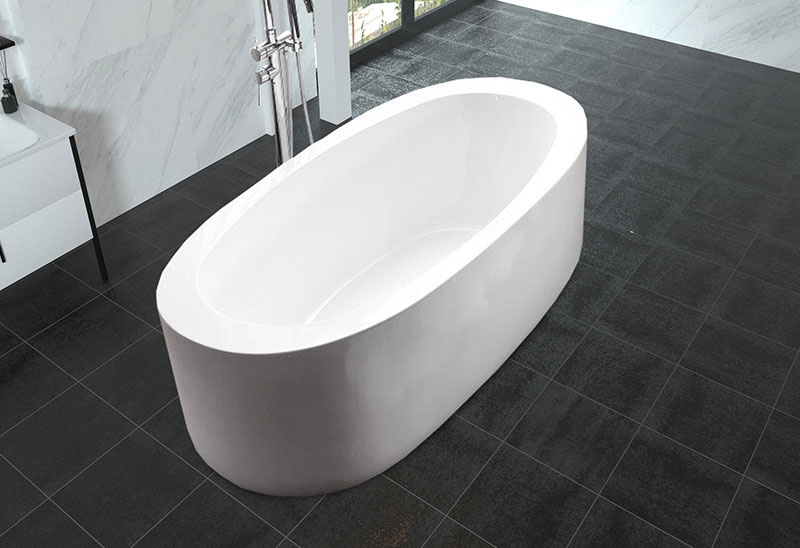 LIX inch ovalis informibus bibula Bathtub