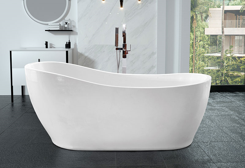 66 Inch Acrylic Soli CUPC Bathtub