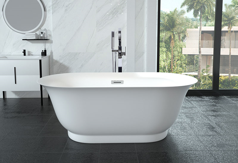 67 inch Large Indoor Acrylic Bathtub