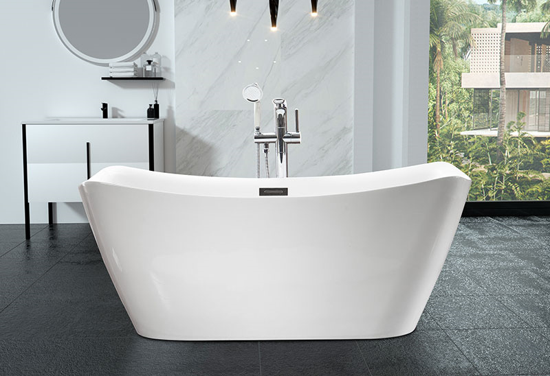 LXXI inch Large Bathtub Freestanding