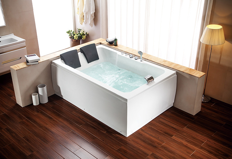 A051 180cm Duae personae Suspendisse Bathtub Jacuzzi Function