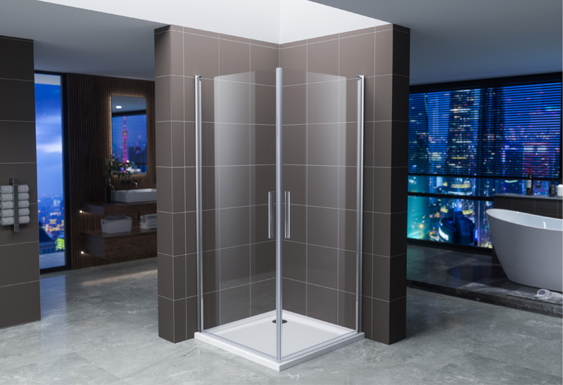 A422-2 6/8mm Quadrantis Pivot Shower clausura