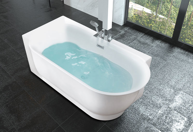 LXVII inch Acrylic Freestanding Bibula Bathtub