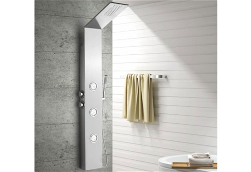 MV-X163 Hot Sale Thermostatic Steel Shower Panel