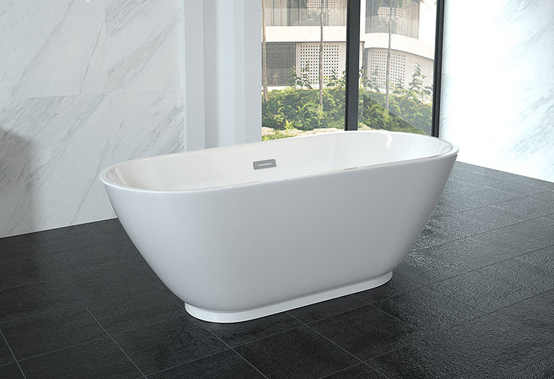 LXVII Inch Large Freestanding Bath Tub For Pat People